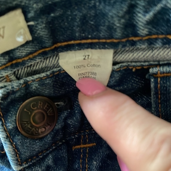 J Crew Denim Jean Shorts Size 27" - Picture 4 of 4